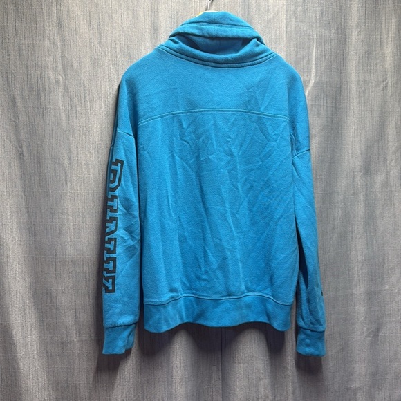 Victoria's Secret PINK Blue Pullover Sweatshirt size small - Picture 8 of 9